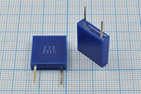 Керамические резонаторы 231кГц с двумя выводами; №пкер 231 \C13x4x14P2\\3000\\ ZTB231D\2P-1(231D)