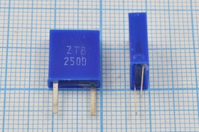 Кварцевый резонатор 250 кГц, корпус C11x4x13P2, точность настройки 3000 ppm, марка ZTB250D, 2P-1(250D)