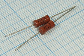 Резистор постоянный маломощный 2,4кОм, мощность 1, размер AXI 6,6x13,0, точность 5, серия MF, выводы 2L, тип С2-23-1