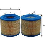 AG 334, Фильтр воздушный