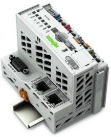 750-8102, Контроллер PFC100, RJ-45 (x2), RS-232/-485, Modbus RTU