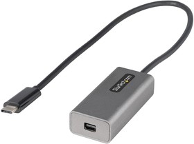 Фото 1/2 CDP2MDPEC, USB C to Mini DisplayPort Adapter Cable, USB C, 1 Supported Display(s) - 4K @ 60Hz