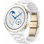 55028859, Умные часы Huawei Watch GT 3 Pro Ceramic White (FRIGGA-B19)
