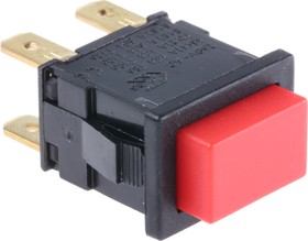 Фото 1/2 H8350ABAADT, 8300 Series Push Button Switch, Latching, Panel Mount, DPDT, 250V ac, IP65