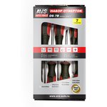 A40091S, Набор отверток 7 пр. в коробке AVS OS-7B, Набор отверток