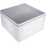 Unpainted Stainless Steel Terminal Box, IP66, 200 x 120 x 200mm