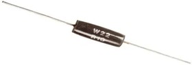 W22-24RJI, Резистор в сквозное отверстие, 24 Ом, Серия W22, 7 Вт, ± 5%, Осевые Выводы, 200 В