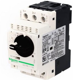 Фото 1/4 Schneider Electric GV2 Автоматический выключатель с комбинированным расцепителем (1,6-2,5А)
