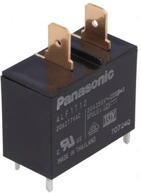 Relè PCB Panasonic ALF1T12, SPST-NO, 12VDC, 20A, Bobina 900mW, Nuovo, Per Automazione E Industria