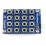 Фото 2/5 AD Keypad, Клавиатура для Arduino проектов, 16 кнопок (матрица 4х4) с одним аналоговым выходом