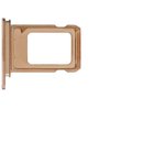Держатель (лоток) SIM карты для Apple iPhone 11 Pro Max золотистый