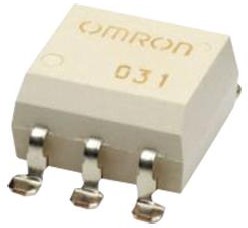 G3VM-31ER(TR05), МОП-транзисторное реле, SPST-NO, 10 А, Gull Wing, 30 В, 0.04 Ом, 2.5 кВ