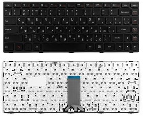 Фото 1/2 Клавиатура для ноутбука Lenovo IdeaPad G40-70 черная