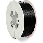 55052, 1.75mm Black PET-G 3D Printer Filament, 1kg