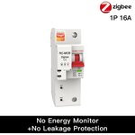 ZCB-SC-1P16, Выключатель автоматический MOES Zigbee circuit breaker 1P 16A