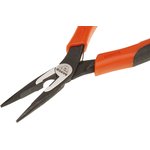 2430 G-160 IP, 2430G Long Nose Pliers, 160 mm Overall, Straight Tip, 51mm Jaw