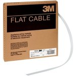 3625/16-100M, Flat Cables RND DISCRT 16C SHLD GRAY 28AWG STRANDED