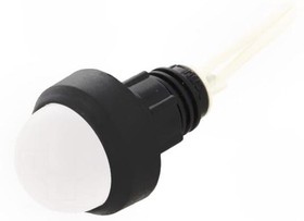 Фото 1/2 LW-D20-230AC, Индикат.лампа: LED, выпуклый, 230ВAC, Отв: d13мм, IP40, пластик