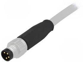 Фото 1/5 21348000481050, Sensor Cables / Actuator Cables M8 4PIN MALE STRT SINGLE END 5.0M PVC