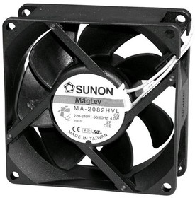 Фото 1/7 MA2082-HVL.GN, Axial Fan AC 80x80x25mm 68m³/h