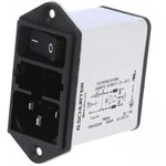 DD12.2111.111, Filtered IEC Power Entry Module, IEC C14, General Purpose, 2 А ...