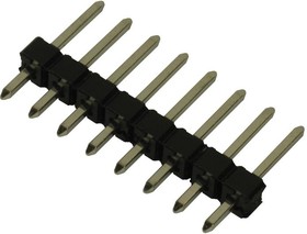 22-28-4084, Pin Header, Плата - к - плате, 2.54 мм, 1 ряд(-ов), 8 контакт(-ов), Through Hole Straight