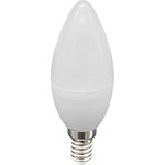 PEL01661, LED Light Bulb, Матовая Свечеобразная, E14 / SES, Холодный Белый ...