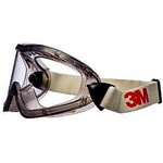 2890, Scratch Resistant Anti-Mist Safety Goggles with Clear Lenses