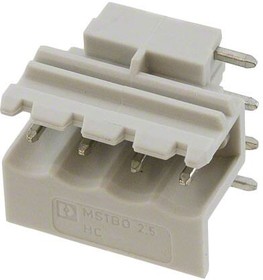 2907787, 12A 4 1 5mm 1x4P Gray - Pluggable System TermInal Block ROHS