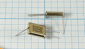 Кварцевый резонатор 11059,2 кГц, корпус HC49U+LW, S, марка MP[CTS], 1 гармоника