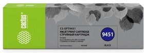 Фото 1/10 CACTUS CS-EPT9451 Картридж для Epson WF-C5290DW/C5790DW, черный (90мл)