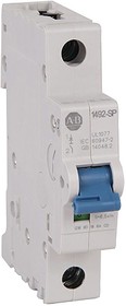 1492-SPM1D080, 1492 1492-SPM MCB, 1P, 8A Curve D, 277V AC, 48V DC, 10 kA Breaking Capacity