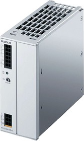 PC-0124-100-0, PC Switched Mode DIN Rail Power Supply, 85 264 V ac / 120 373V dc ac, dc Input, 24V dc dc