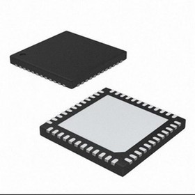 C8051F580-IQ, , Микроконтроллер семейства 8051, 8-бит, 50 МГц, 128кБ flash-память, 5 В, CAN, корпус QFP-48