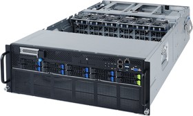 Фото 1/4 Платформа системного блока Gigabyte Платформа системного блока G482-Z54 (rev. A00) HPC Server - 4U DP 8 x Gen4 GPU Server Up to 8 x PCIe Gen