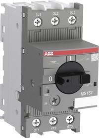 Автоматический выключатель MS132-16 100кА с регулир. тепловой защитой 10A-16А Класс тепл. расцепит. 10