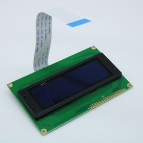 WEH002004BGPP5N00100, (OLED 20x4, символьный, зеленый), OLED символьный 20x4 (2004B), зеленый