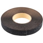 Black Polypropylene 18.3m Hazard Tape, 1.05mm Thickness