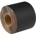 Black Polyethylene 18.3m Hazard Tape, 0.05mm Thickness
