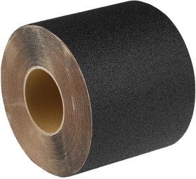 Фото 1/4 Black Polyethylene 18.3m Hazard Tape, 0.05mm Thickness