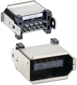 Фото 1/2 36110-3000FD, I/O Connectors SCR PLUG WIREMOUNT SHIELDED