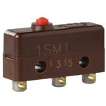 1SM1, Basic / Snap Action Switches SPDT 5A 250VAC .70N NO SEAL, PIN PLUNGER