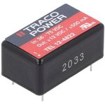 TEL 12-4822, Isolated DC/DC Converters - Through Hole 36-75Vin+/-12V 500mA 12W ...