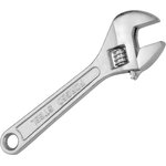 155205, Ключ разводной, 150 мм, хромированный