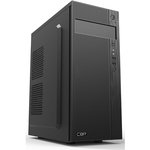 CBR Корпус ATX Miditower E185, без БП, 1*USB 3.0, 2*USB 2.0, HD Audio+Mic ...
