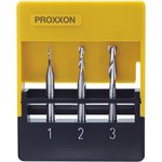 End mill kit, shaft Ø 3 mm, 1-3 mm, metal, 27116