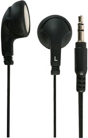 PSG02560, Stereo Earphones, Black