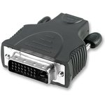 PSG02581, DVI-D Plug to HDMI Socket Adaptor, Nickel Plated Contacts