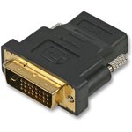 PSG03867, Переходник разъема, HDMI, 1 вывод(-ов), Гнездо, DVI-D, 1 вывод(-ов), Штекер