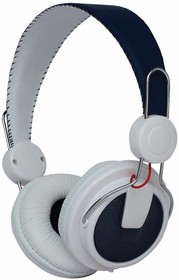 PSG08459, Hi-Fi Headphones with Stainless Steel Headband - White